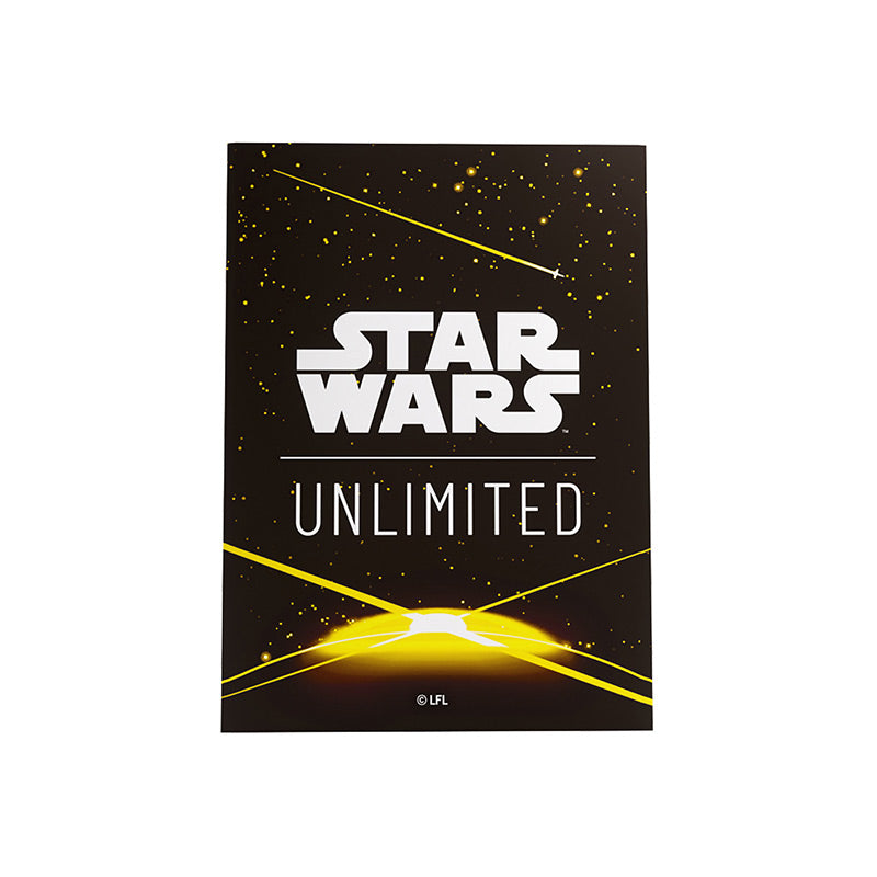 Star Wars: Unlimited Art Sleeves - Card Back Yellow