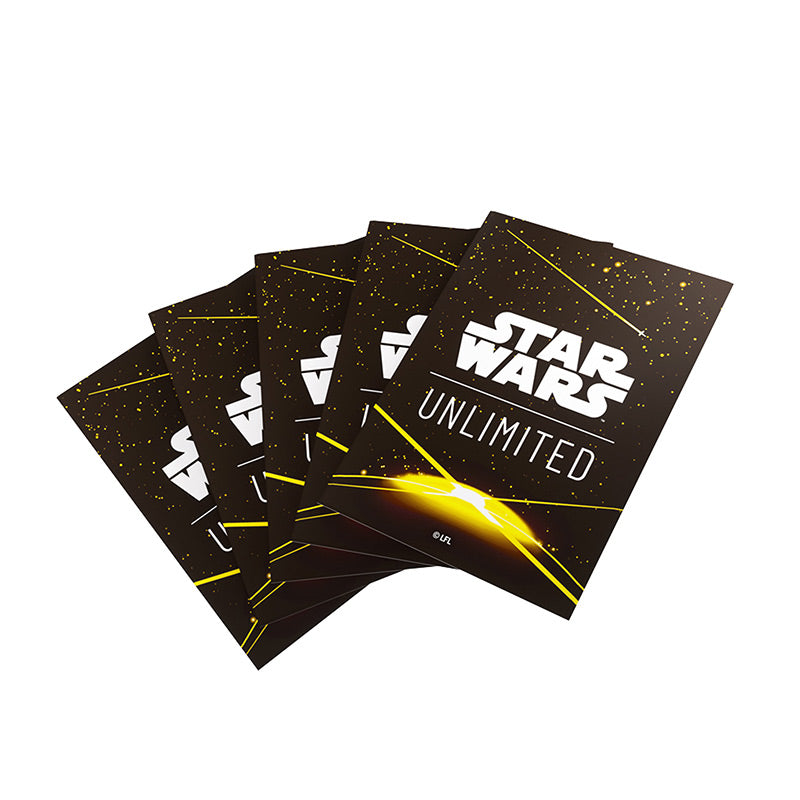 Star Wars: Unlimited Art Sleeves - Card Back Yellow