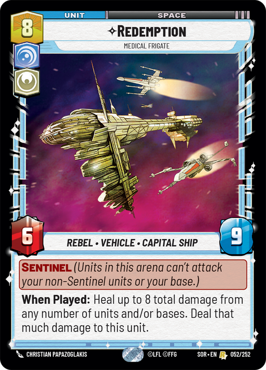 Redemption, Medical Frigate (SOR) Rare