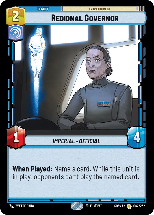 Regional Governor (SOR) Rare