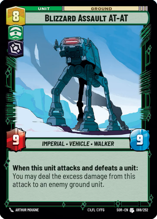 Blizzard Assault AT-AT (SOR) Uncommon