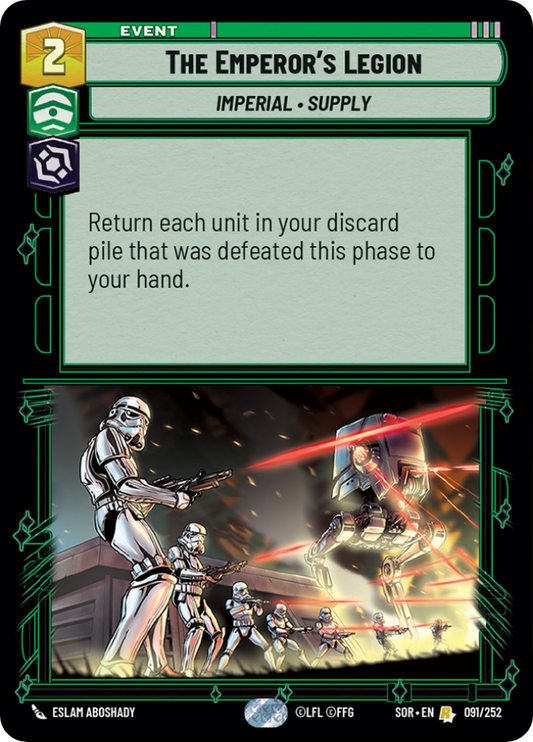 The Emperor's Legion (SOR) Rare