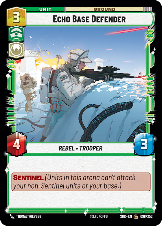 Echo Base Defender (SOR) Common