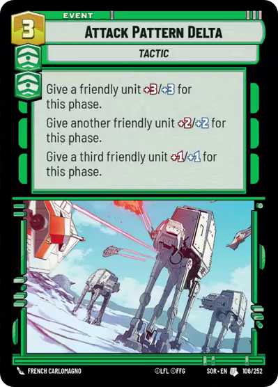 Attack Pattern Delta (SOR) Uncommon