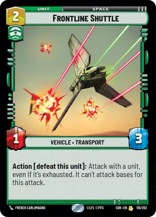 Frontline Shuttle (SOR) Rare