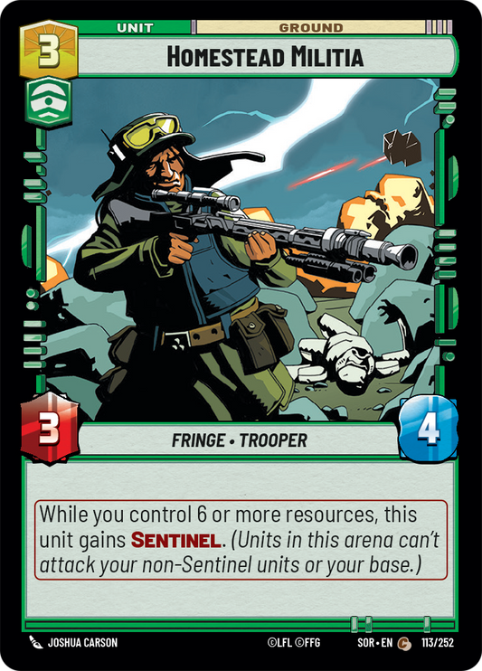Homestead Militia (SOR) Common