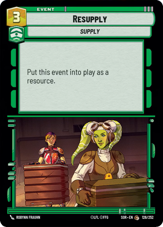 Resupply (SOR) Common