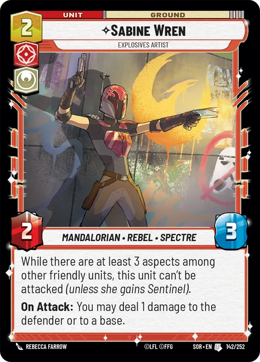 Sabine Wren, Explosives Artist (SOR) Uncommon