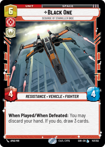 Black One, Scourge of Starkiller Base (SOR) Legendary