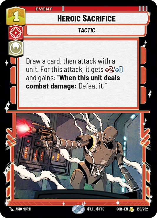 Heroic Sacrifice (SOR) Rare