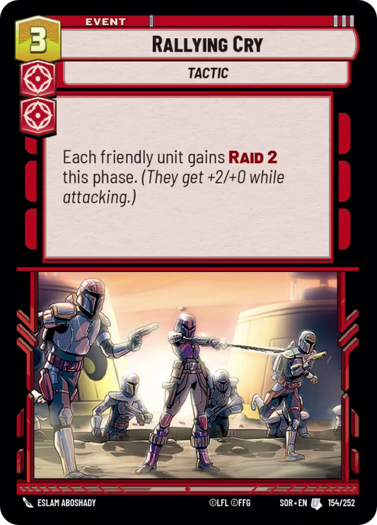 Rallying Cry (SOR) Uncommon