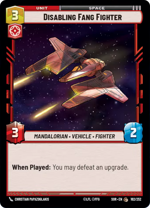 Disabling Fang Fighter (SOR) Common
