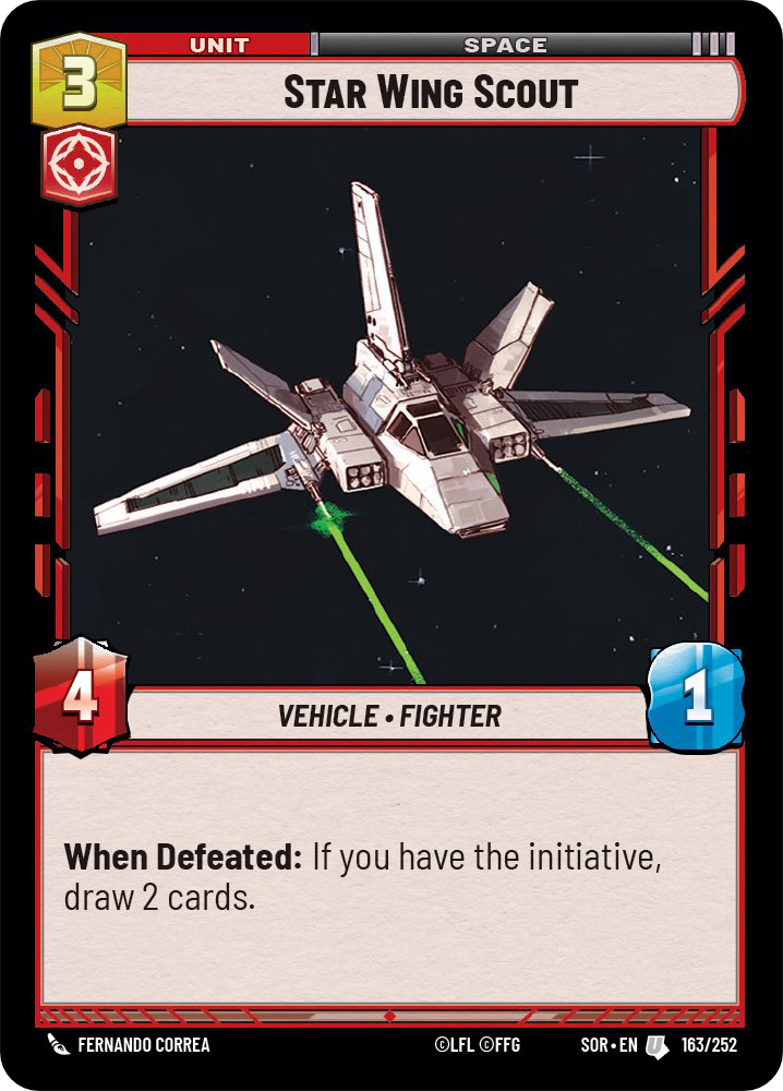 Star Wing Scout (SOR) Uncommon