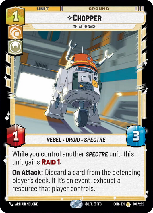 Chopper, Metal Menace (SOR) Rare