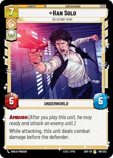 Han Solo, Reluctant Hero (SOR) Rare