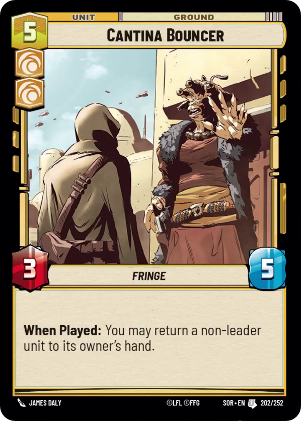 Cantina Bouncer (SOR) Uncommon