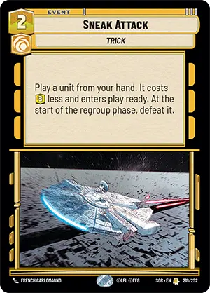 Sneak Attack (SOR) Rare