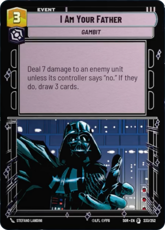 I Am Your Father (SOR) Special