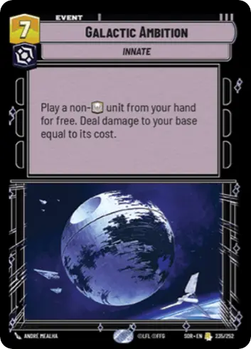 Galactic Ambition (SOR) Rare