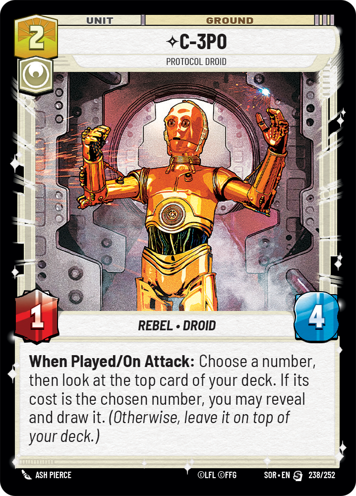 C-3PO, Protocol Droid (SOR) Special