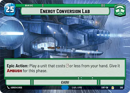 Energy Conversion Lab (SOR) Rare