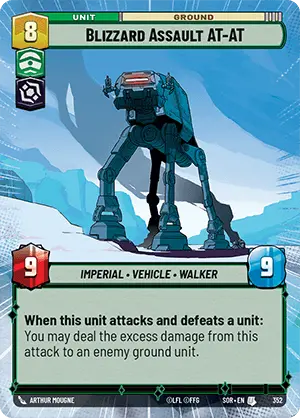 Blizzard Assault AT-AT (SOR) Uncommon