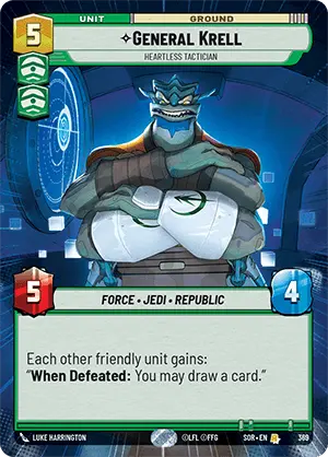 General Krell, Heartless Tactician (SOR) Rare