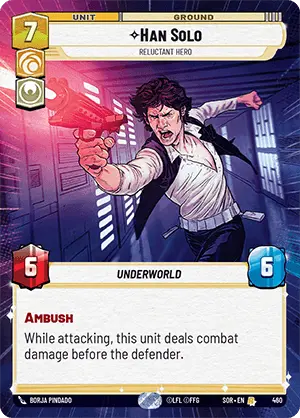 Han Solo, Reluctant Hero (SOR) Rare